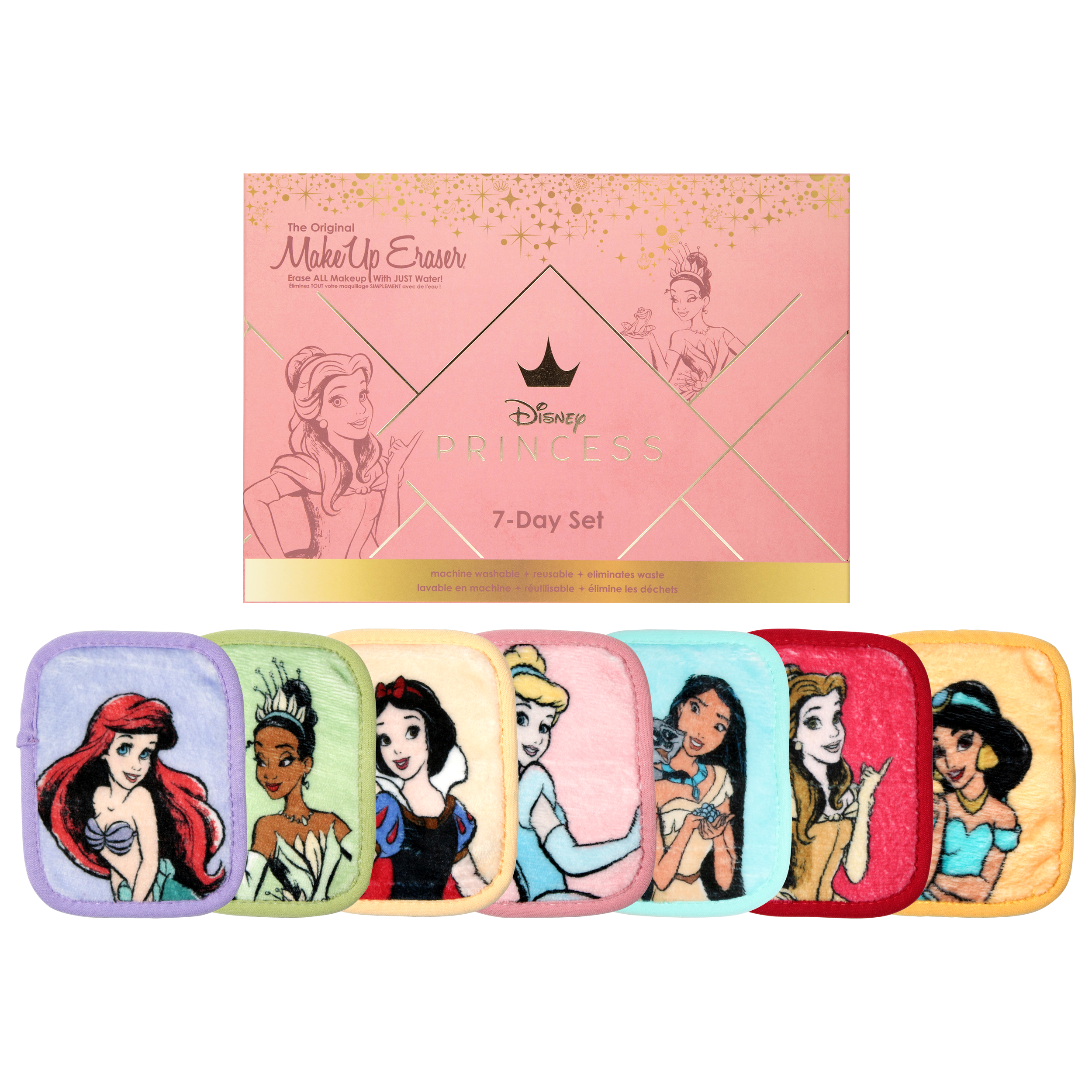 Disney Princess 7-Day MakeUp Eraser Set – Faces by Fern
