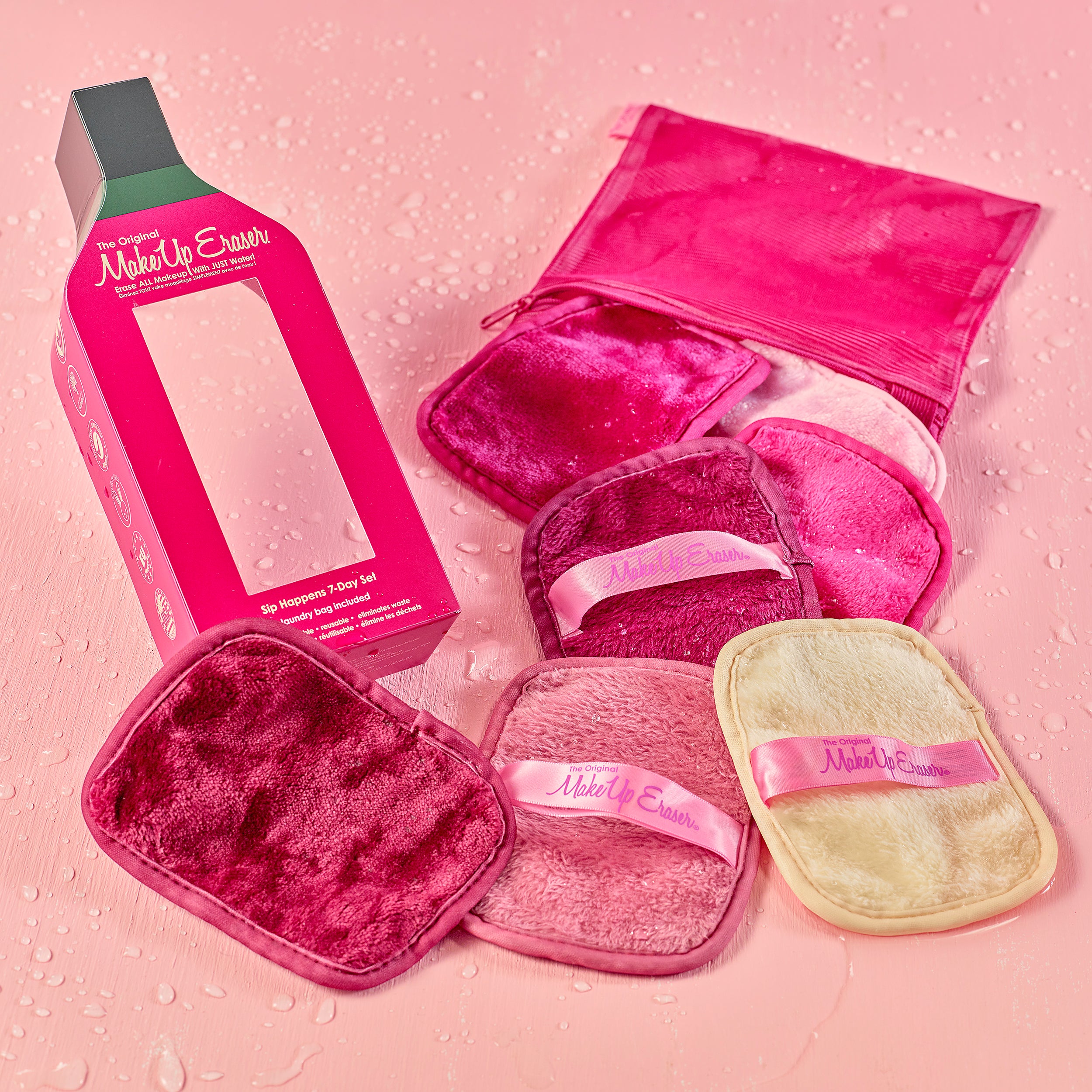 MakeUp Eraser - "Sip Happens" 7-Day Set