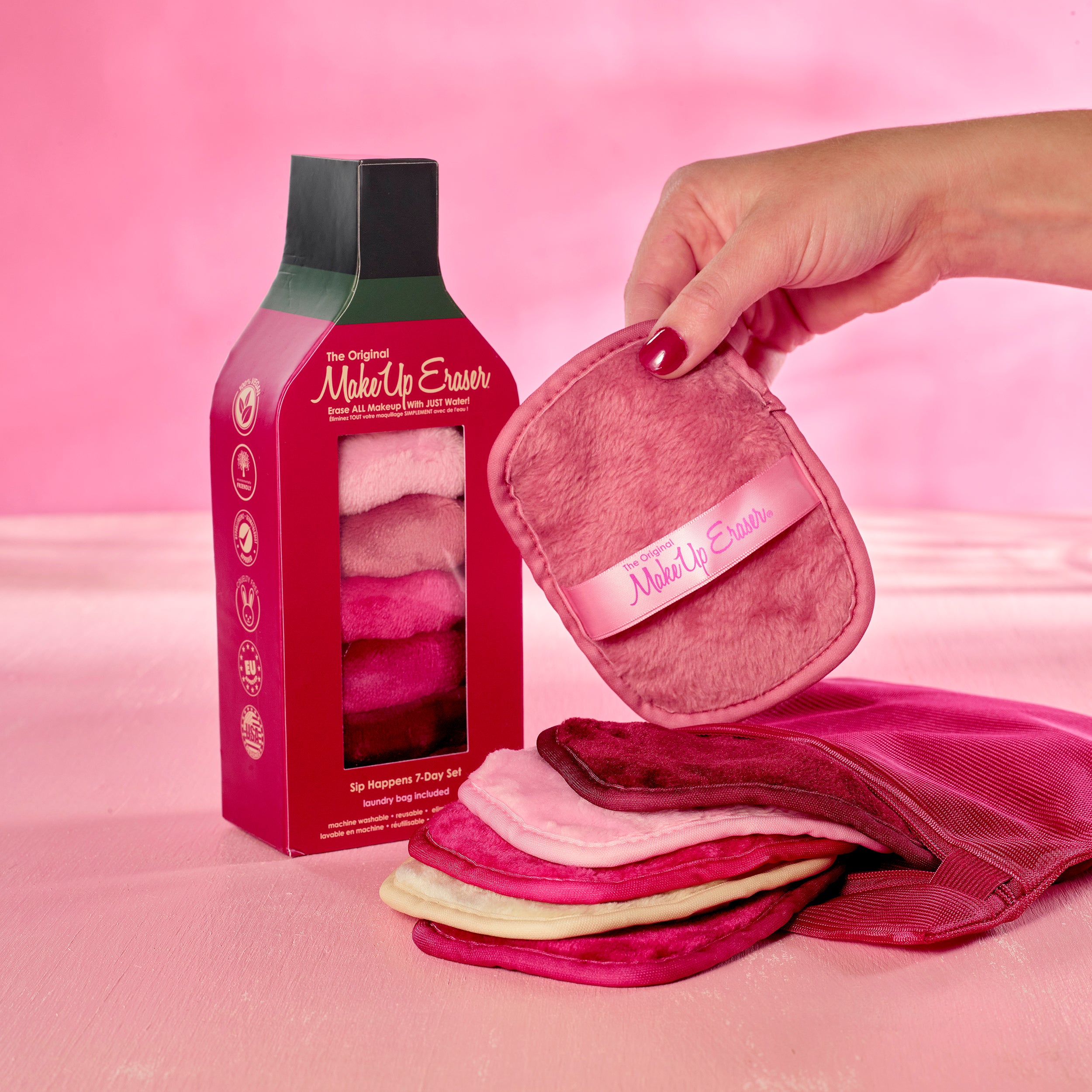 MakeUp Eraser - "Sip Happens" 7-Day Set