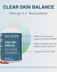 Clear Skin Balance | Omega-3 + Antioxidants Supplement