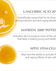 Mega-C Brightening Vitamin C Serum with Peptides