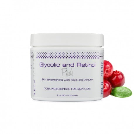 Glycolic and Retinol Pads, 2 oz. Jar